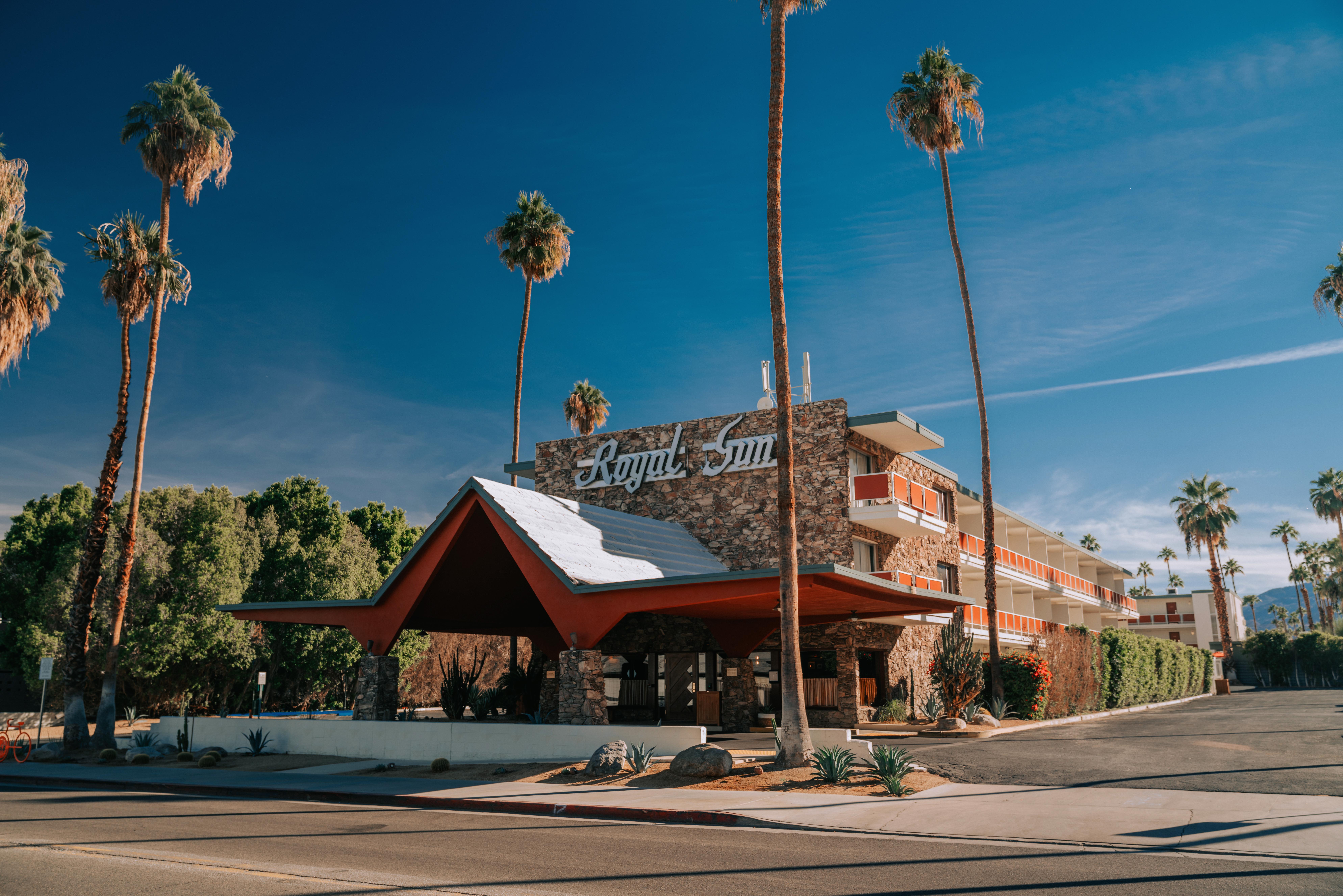 Royal Sun Palm Springs Hotel Buitenkant foto