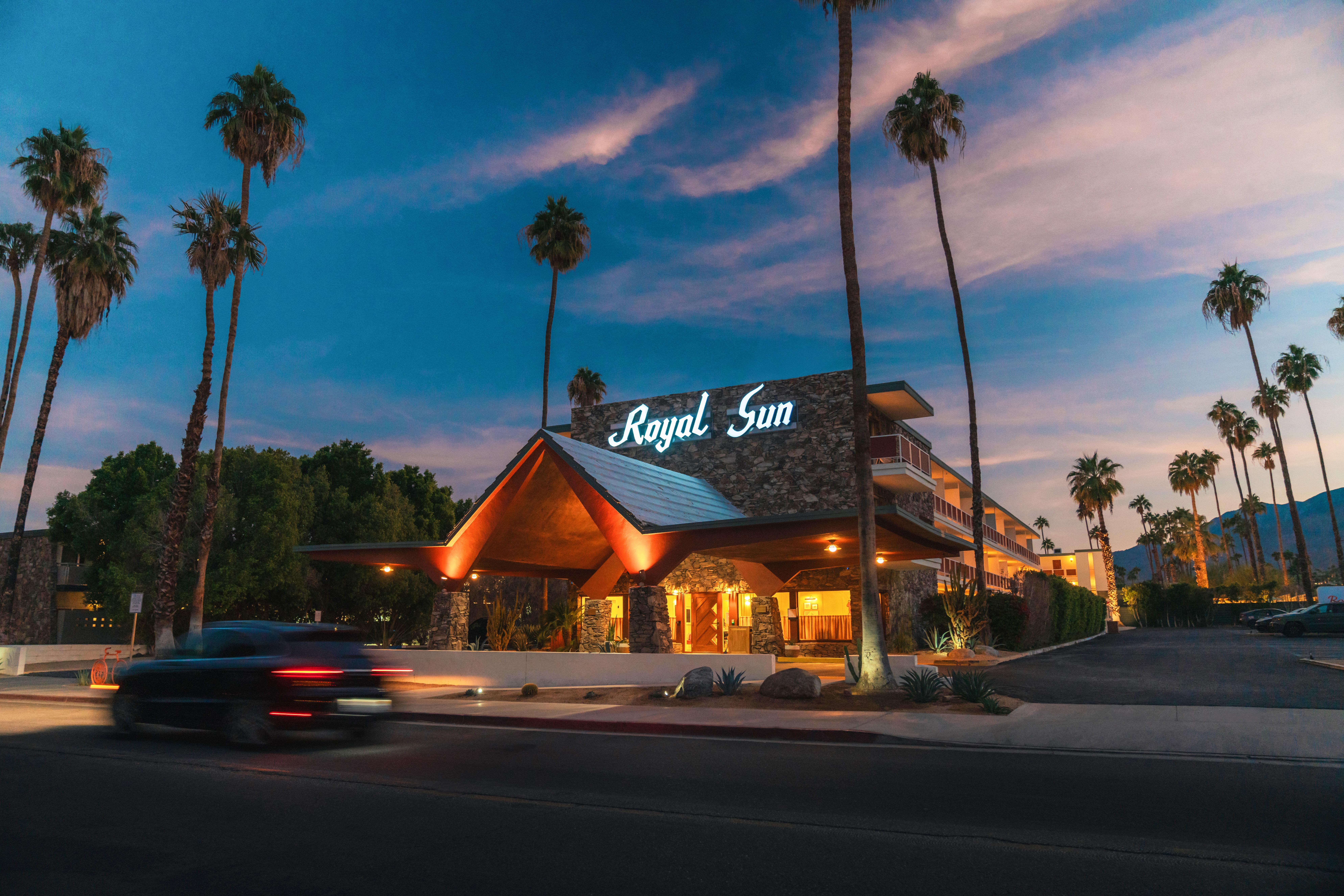 Royal Sun Palm Springs Hotel Buitenkant foto