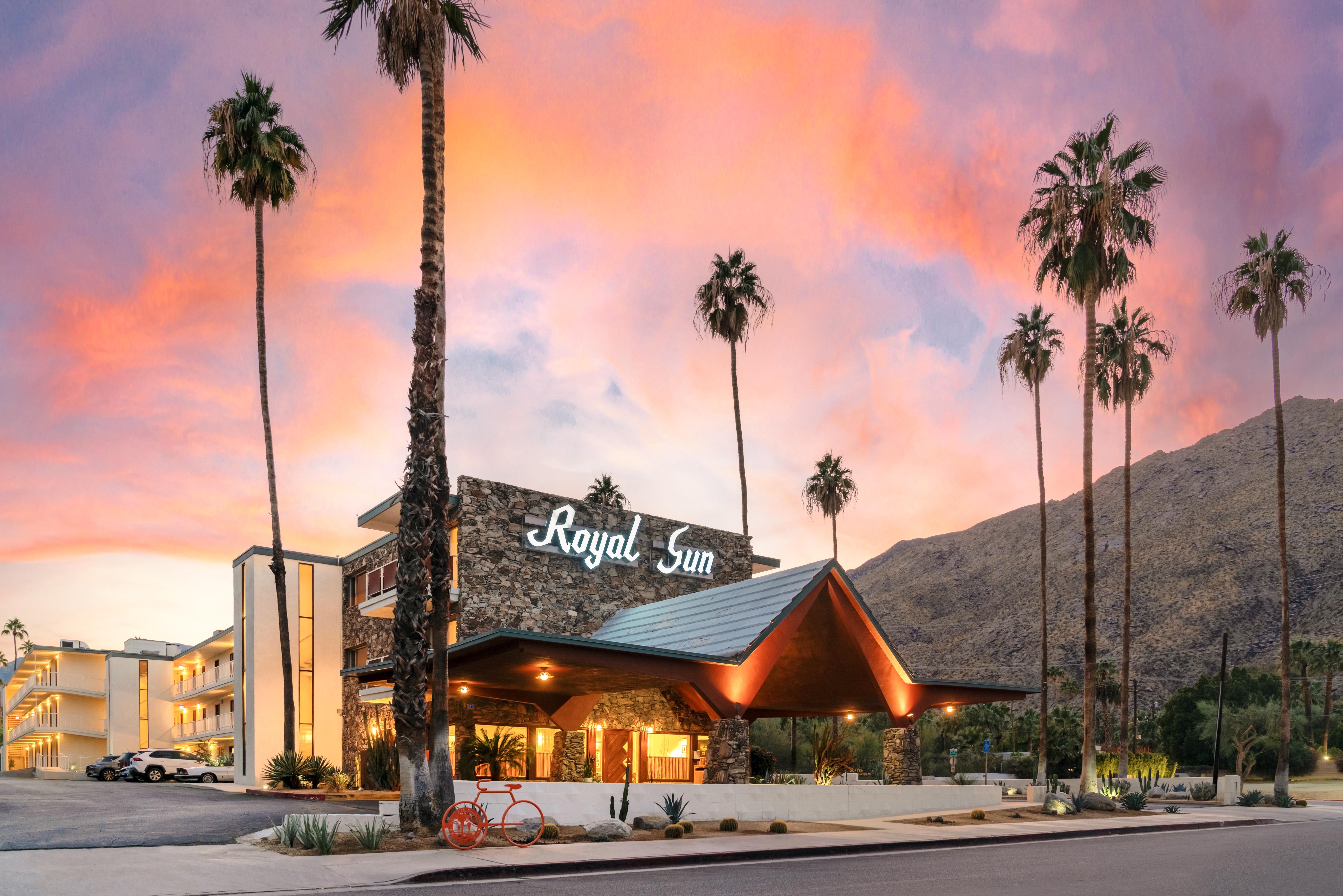 Royal Sun Palm Springs Hotel Buitenkant foto